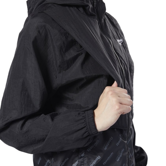 Brand New REEBOK Women's Windbreaker Jacket Large - Picture 3 of 5